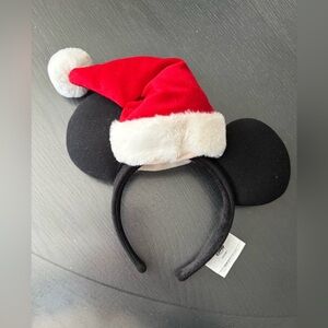 Mickey Mouse Christmas ears worn once